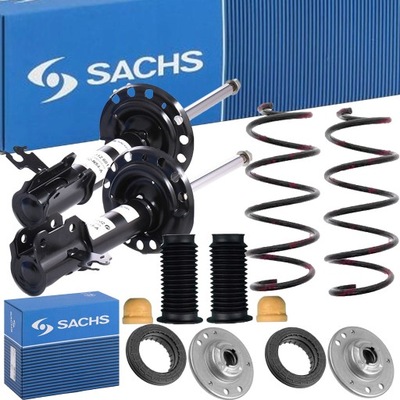 Амортизатори sachs подушки безпеки підшипник захист i відбійники перед do opel vectra c фото №1