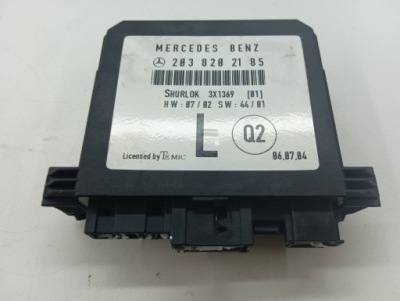 Блок управления модуль дверь mercedes-benz c w203 2038202185 nr551 фото №1