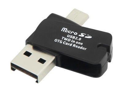 Czytnik kart micro SD 2w1