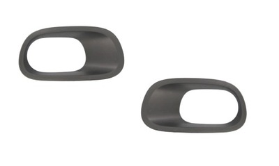 Citroen c3 iii 2016 - рамки протитуманних фар заглушки фото №1