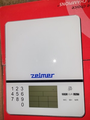 Waga kuchenna Zelmer ZKS 1500N biały 5 kg dietetyczna