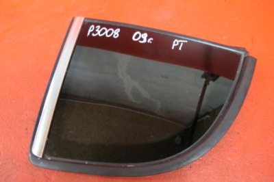 Peugeot 3008 i 1 0u стекло кузовная правая задняя задняя 2009 rok фото №1