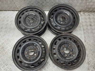 LLANTAS 15” ACERO JUEGO MAZDA 6  