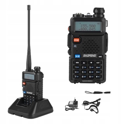 BAOFENG KRÓTKOFALÓWKI 5W UV-5R WALKIE TALKIE