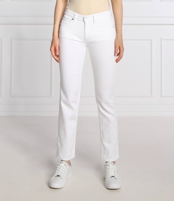 CALVIN KLEIN jeansy | Slim Fit białe