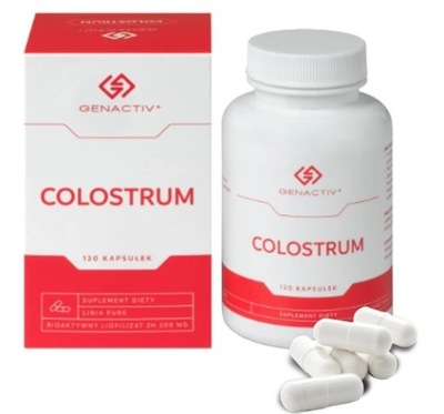 GENACTIV Colostrigen COLOSTRUM 120 kapsułek