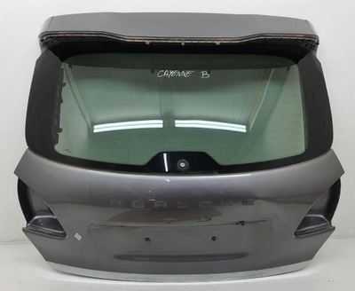 Крышка багажника багажника задняя задняя lm7w porsche cayenne ii 7p5 фото №1