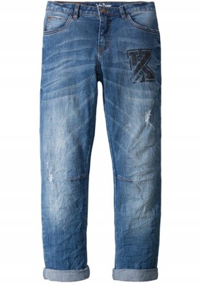 Bonprix SPODNIE JEANSOWE 146