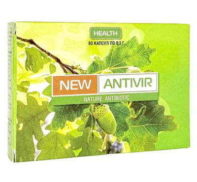 New Antivir 60 kaps. Naturalny antybiotyk