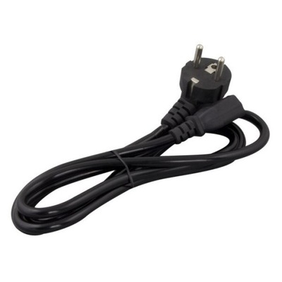 Kabel zasilający Komputerowy 1.2m 230V PC Monitor