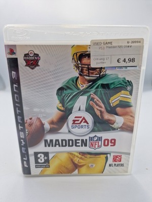 Madden NFL 09 PS3 6897 GRATIS