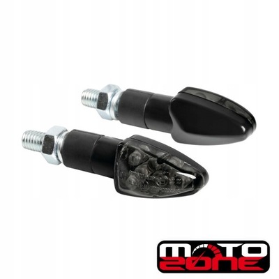 Kierunkowskazy LED LAMPA ATOM 12V Black