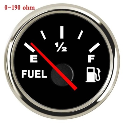 Waterproof Fuel Level Gauge Indicator 9~32V Car Boat Fuel Level Mete~83556