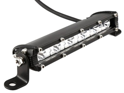 Лампа рабочая панель led 18w 12v slim 3cm wys. фото №1