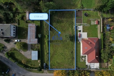 Działka, Dobrzany, Dobrzany (gm.), 1316 m²