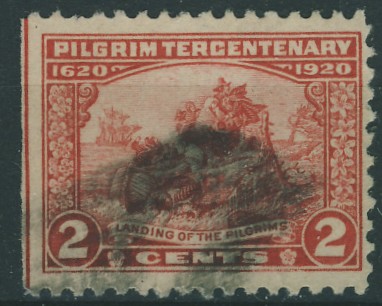 USA 2 cents - 1920 Pilgrim ..