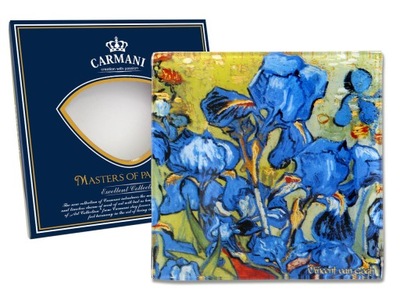 Carmani, talerz dekoracyjny Van Gogh - Irysy