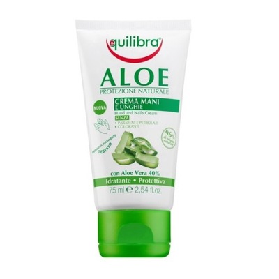 Equilibra Aloe Protezione Naturale Hand & Nail Cream Aloesowy krem do rąk