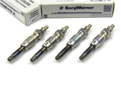 Свічки запалювання розжарювання 4 штуки peugeot citroen renault 1.8 1.9 2.1 2.5 d beru фото №1