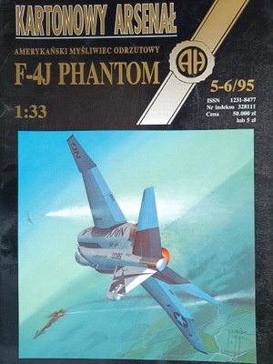 KA 5-6/95 samolot F-4J PHANTOM