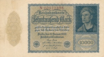 [MB6371] Niemcy 10000 mark 1922