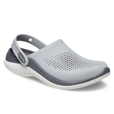 Pánske topánky Šľapky Crocs Literide 360 Clog light grey Sivé - 206708-0DT