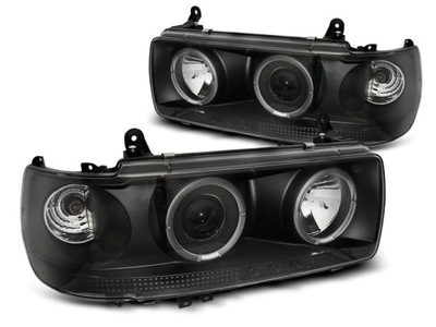 ФОНАРІ TOYOTA LAND CRUISER FJ80 90-97 RINGI BLACK