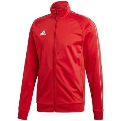 ADIDAS Męska Bluza Treningowa Core 18 Czerwona r. S