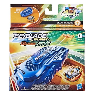 Beyblade Cyclone Fury String Spiner z wyrzutnią