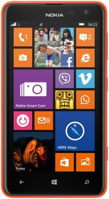 Smartfon Nokia 625 Lumia 512 MB / 8 GB 4G (LTE) czarny