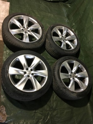 INFINITI FX EX QX70 LLANTAS DE ALUMINIO 21 NEUMÁTICOS JUEGO  