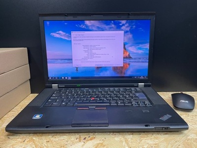 Laptop Lenovo T520 15"|Intel Core i7|8 GB|128 GB|WIN10|ZASILACZ