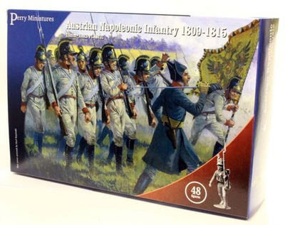 Austrian Napoleonic Infantry 1809-1815 48 żołnierzy