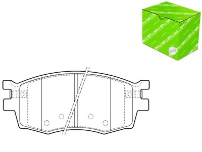 Тормозные колодки тормозные kia rio ii 05- valeo фото №1