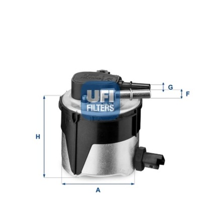 FILTRAS DEGALŲ UFI 55.170.00 