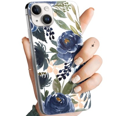 ETUI DO IPHONE 14 WZORY KWIATY KWIECISTE FLOWER OBUDOWA POKROWIEC CASE