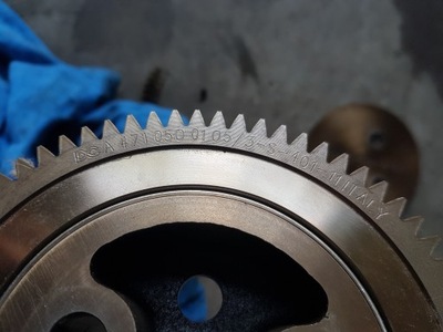 Колесо зубчасте розподільного валу mercedes actros mp 4 a 4710500105 фото №1