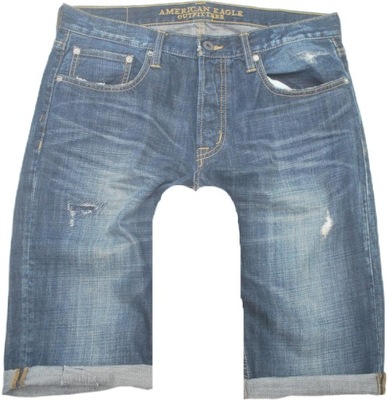 z Modne Spodenki jeans American Eagle 32 z USA!