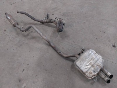 TŁUMIK WYDECH KOMPLET DPF PUSTY PASSAT B6 2.0 TDI 3C0131765C