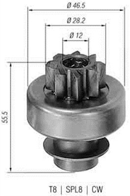 BENDIX СТАРТЕРА HYUNDAI AMB0130