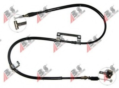 CABLE FRENOS DE MANO MAZDA 626 IV 2.0D GLX 92-  