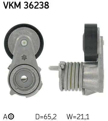 SKF TENSOR DE BOMBA VKM36238 TENSOR CORREA MICRO-V  