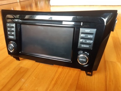 NAVIGACIJA RADIO NISSAN QASHQAI J11 OE 25915HV01A ROZKODOWANE 