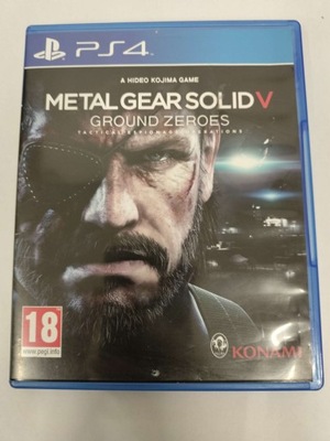 PS4 Metal Gear Solid V Ground Zeroes / AKCJA