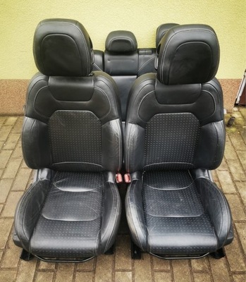 Citroen ds4 11-18 сиденья с массажем заднее сиденье салон кожа подогрев фото №1