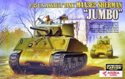 Asuka 35-021 1/35 M4A3E2 Sherman Jumbo