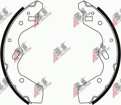 Гальмівні колодки гальмівний. mazda demio 98-02 фото №1