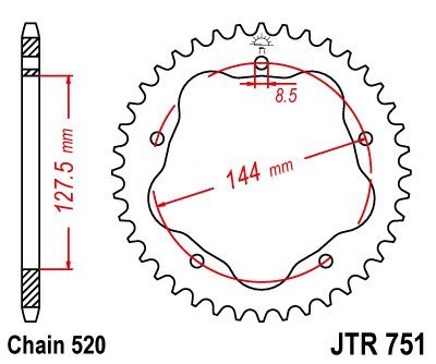 KRUMPLIARATIS GALINĖ JT 38-ZEBOW DUCATI 916 916 1994-1998 