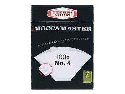 Filtr do kawy MOCCAMASTER Nr 4 (100 sztuk)