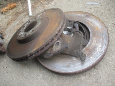 Vectra b тормозные диски перед тормозные + тормозные колодки 285mm фото №1